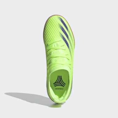 green indoor soccer shoes