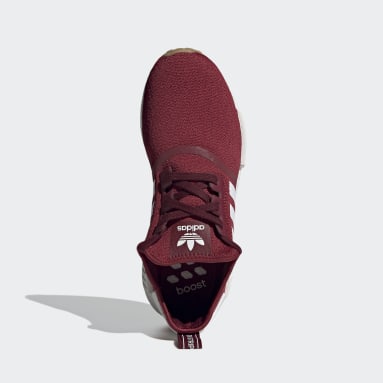 men's adidas maroon shoes