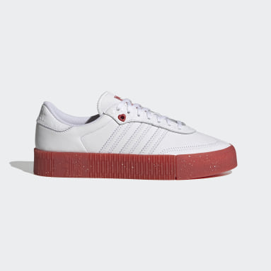 adidas sambarose red