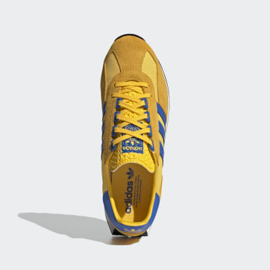 adidas black and gold trainers