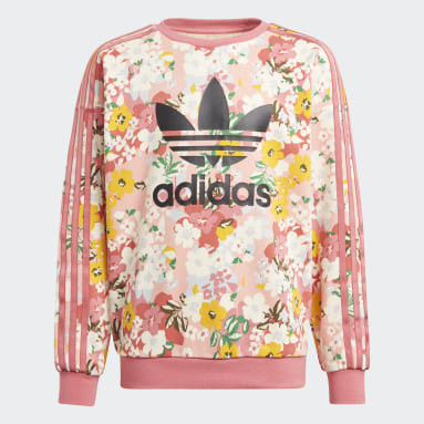 adidas light pink sweatshirt