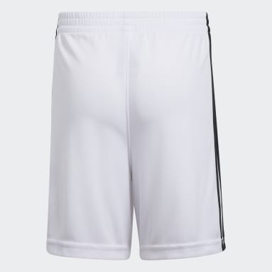 white adidas shorts youth