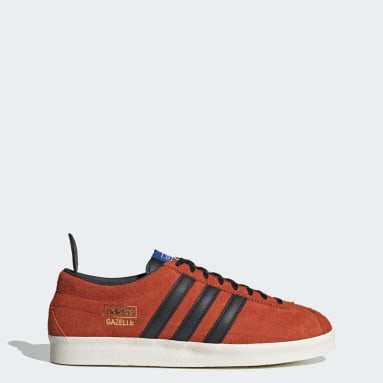adidas gazelle black and red