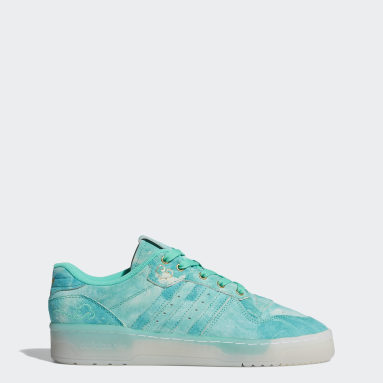 chaussure adidas blanche et verte