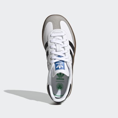 samba adidas blanche