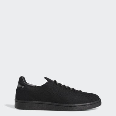 adidas originals superstar primeknit women Black