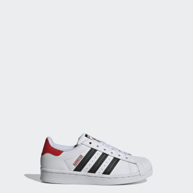 adidas superstar 2 kids white