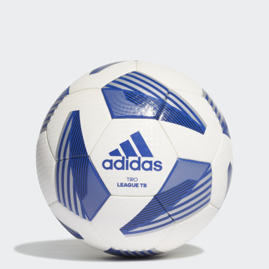blue adidas soccer ball