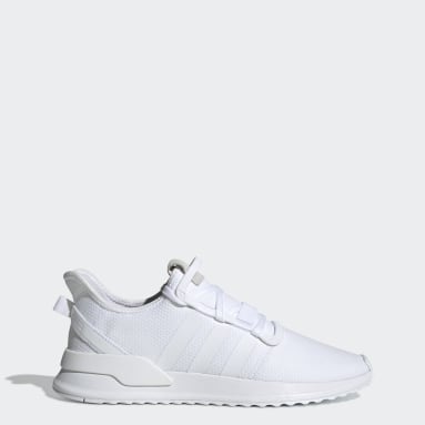 mens white adidas trainers