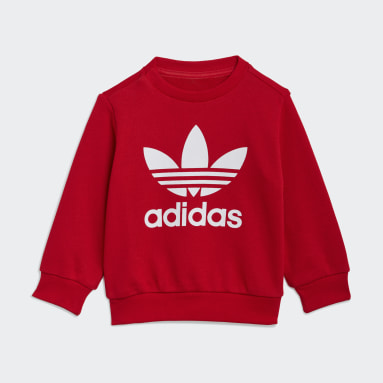 ensemble adidas rouge enfant