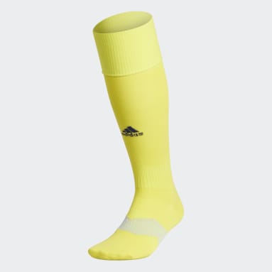 yellow adidas football socks