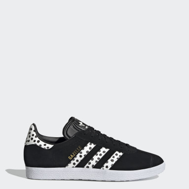 adidas black and white polka dot shoes