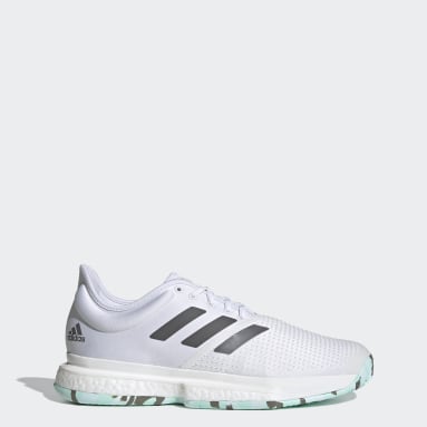 tennis blanche adidas femme