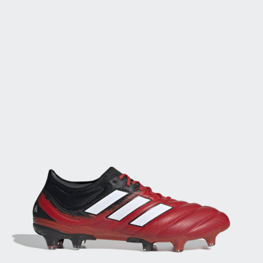 chaussure de foot adidas rouge