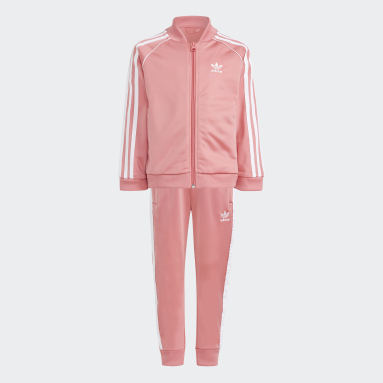 adidas pink tracksuit