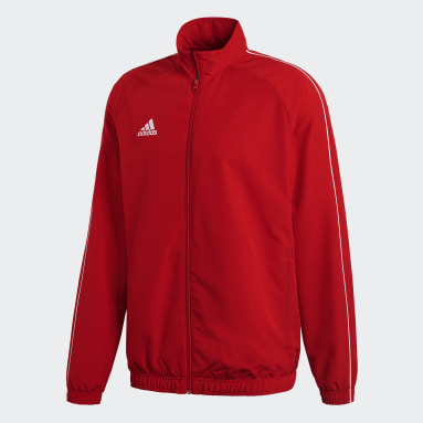 red adidas jacket mens