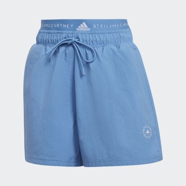 baby blue adidas shorts