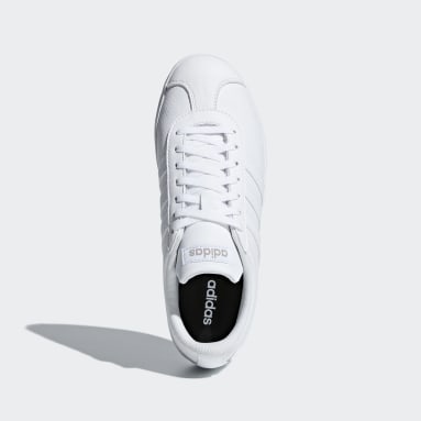 white walking trainers