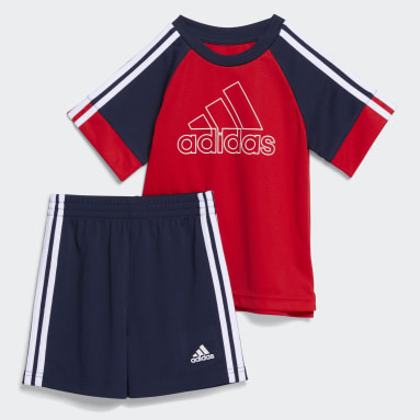 boys adidas shorts and shirt