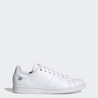 full white stan smith