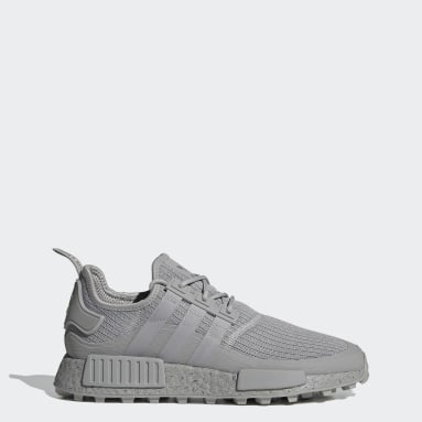 grey and white nmd women's