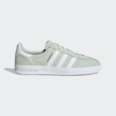 womens adidas green trainers