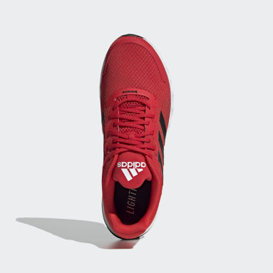 red adidas shoes