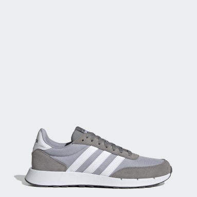 adidas blanche et grise homme