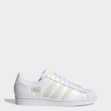 mens all white adidas trainers