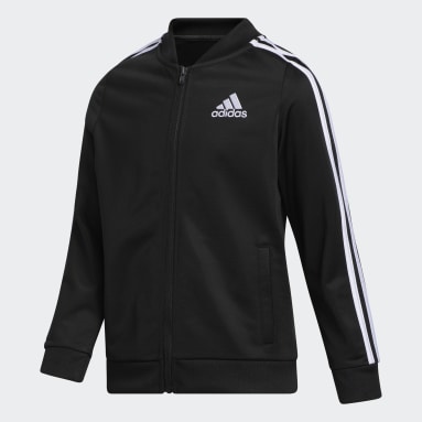 black adidas jacket junior