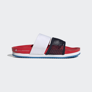 claquette adidas femme rouge