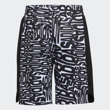 white adidas shorts youth