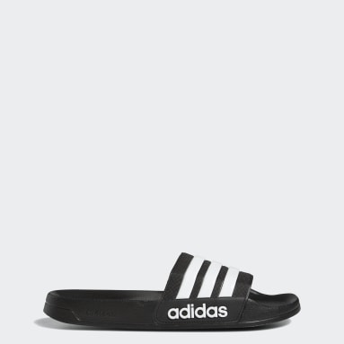 mens grey adidas sliders