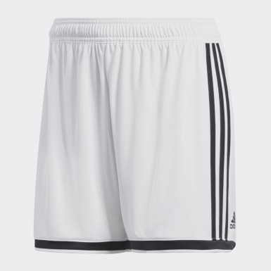 adidas women's white soccer shorts