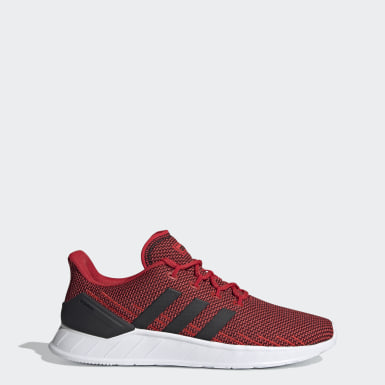 bright red adidas shoes