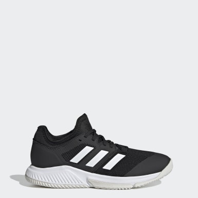 womens all black adidas trainers