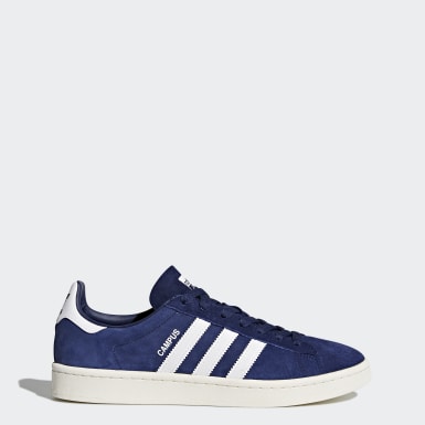 blue suede adidas campus