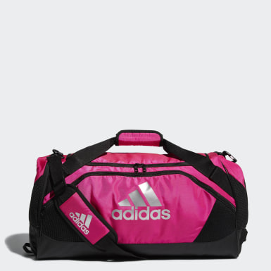 light pink nike duffel bag