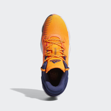 Download Adidas Black And Orange Basketball Shoes Photos