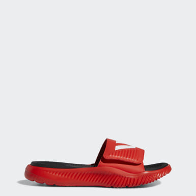 men's adidas swim alphabounce basketball slides