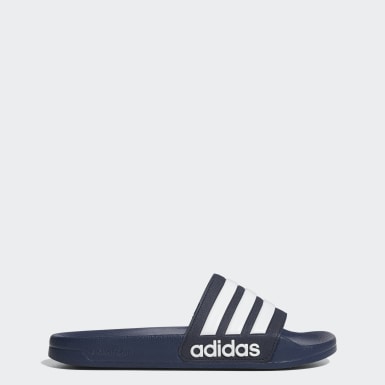 adidas slippers wit