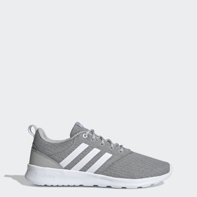 adidas qt racer black and white