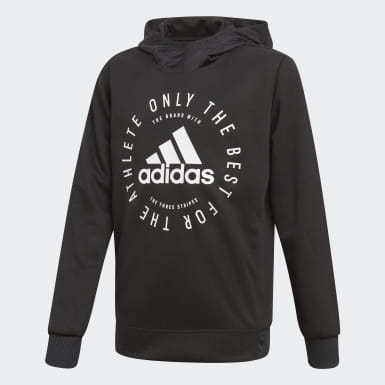 Ragazzo adidas Sports ID Full Zip Hood Felpa con Cappuccio