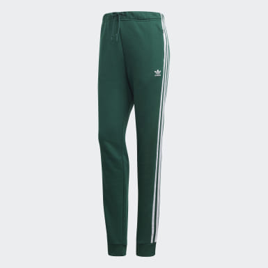 adidas pants women green