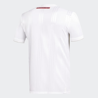 camiseta futbol blanca