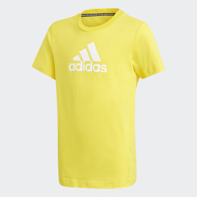 adidas shirt yellow