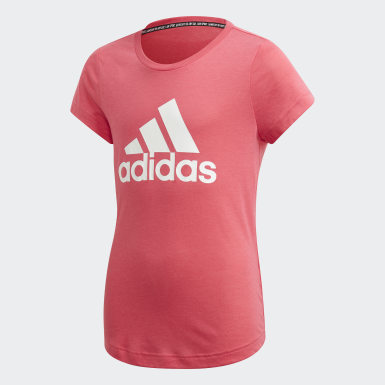 camiseta adidas rosa palo