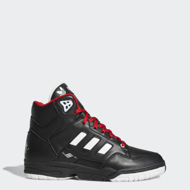 adidas black high top sneakers