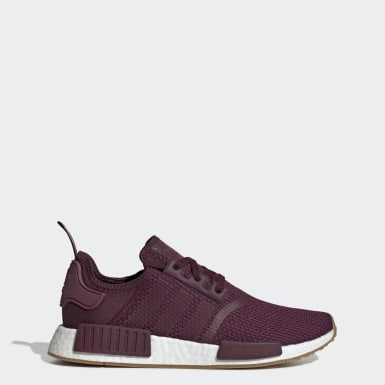 burgundy adidas men