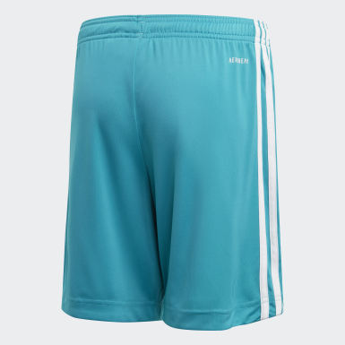 pantaloncini adidas verdi e bianchi